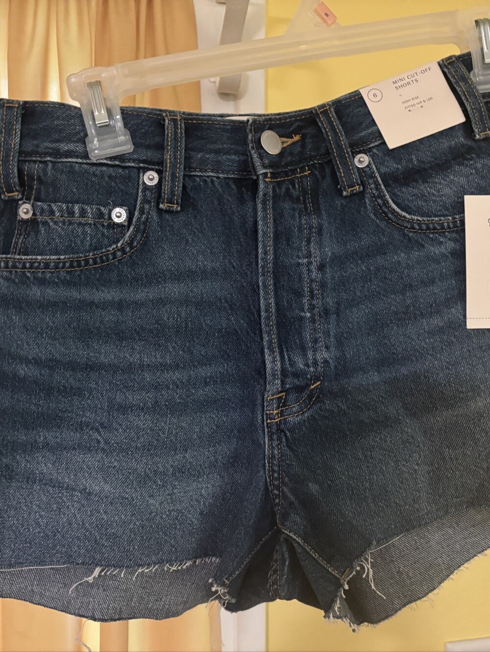 Universal Thread Dark Blue Denim Cutoff Shorts